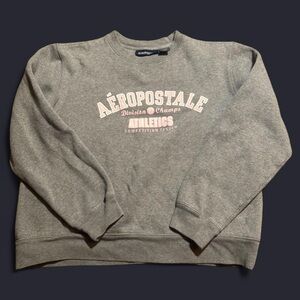 Aeropostale Women’s Crewneck Sweater - Heather Gray
